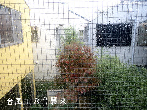 台風18号